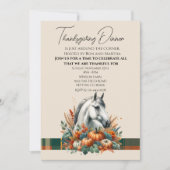 Fall Horse Equestrian  Kaart (Voorkant)