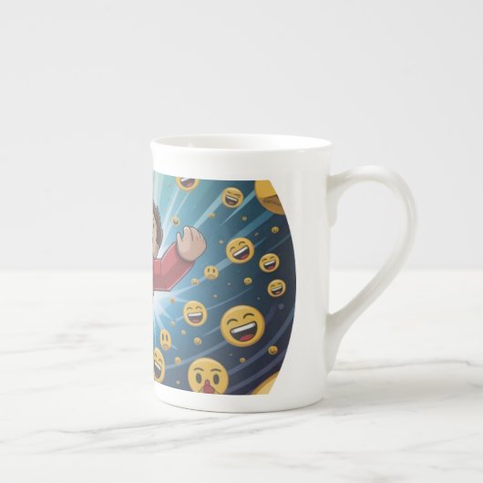 Fall in bubble porselein kop (Rechts)