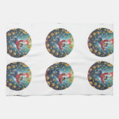 Fall in bubble theedoek (Horizontaal)