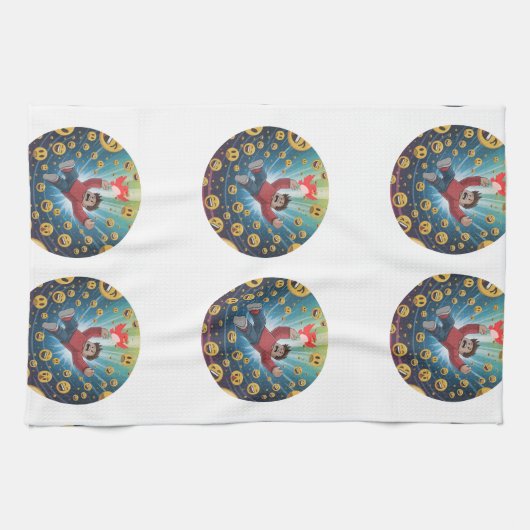 Fall in bubble theedoek (Horizontaal)