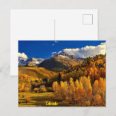 Fall in Colorado Briefkaart (Voorkant / Achterkant)