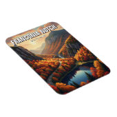 Fall in Franconia Notch State Park Travel Magneet (Rechterzijde)