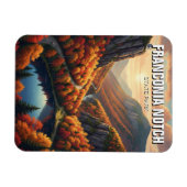 Fall in Franconia Notch State Park Travel Magneet (Horizontaal)