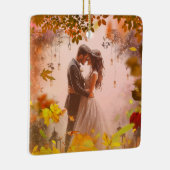 Fall-in In Love Wedding or Anniversary Ornament  (Rechts)