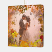 Fall-in In Love Wedding or Anniversary Ornament  (Links)