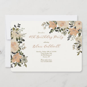 Fall in Love 3 Bloemen Kaart