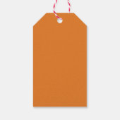 Fall in Love Autumn Rustic Pumpkin Baby Shower  Cadeaulabel (Achterkant)