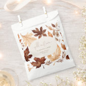 Fall In Love Baby Shower Feest Bedankzakje (Geknipt)