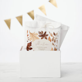 Fall In Love Baby Shower Feest  Bedankzakje