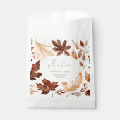Fall In Love Baby Shower Feest Bedankzakje (Voorkant)