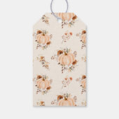 Fall in Love Bridal Shower Thank You Favor Cadeaulabel (Achterkant)