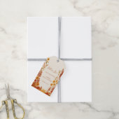 "Fall in Love" Bruidsbad Dank Je Favoriet Cadeaulabel (Met Touw)