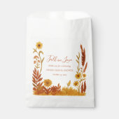 "Fall in Love" Bruiloft Feest Dank Je Favoriet Bedankzakje (Voorkant)