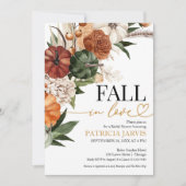 Fall In Love Bruiloftsborrel  Kaart (Voorkant)