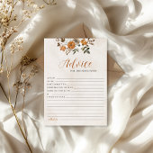 Fall in Love | Newlywed Advice and Wishes Game  Kaart