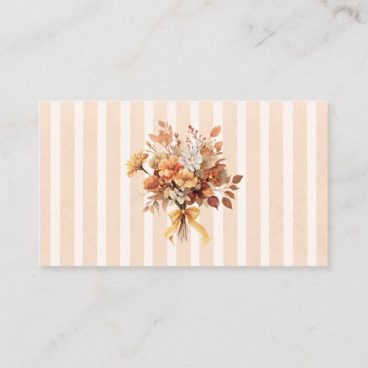 Fall in Love Recipe for the Bride Informatiekaartje (Achterkant)