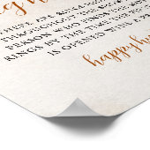 Fall in Love | Ring Hunt Bridal Shower Game Sign Poster (Hoek)