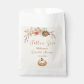 Fall In Love Rustic Bridal Shower Bedankzakje (Voorkant)