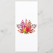 Fall in Love Script Wedding  Menu (Achterkant)