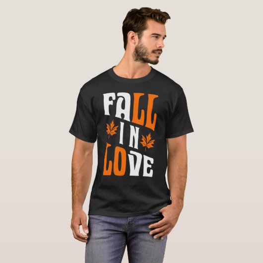 Fall In Love T-shirt (Voorkant volledig)