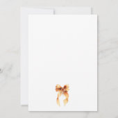 Fall in Love with Baby Shower Invitation Kaart (Achterkant)