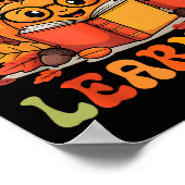 Fall In Love With Learning Autum Thanksgiving Teac Poster (Hoek)