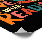 Fall In Love With Reading Autumn Thanksgiving Shir Poster (Hoek)