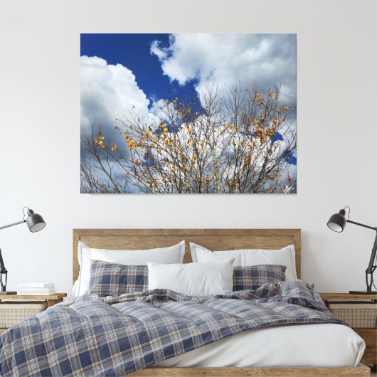 Fall in Paradise Canvas Afdruk (Insitu (Slaapkamer))