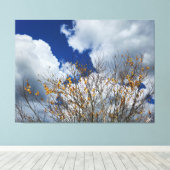 Fall in Paradise Canvas Afdruk (Insitu (Houten vloer))