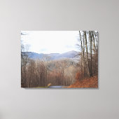 Fall in the Blue Ridge Mountains Canvas Afdruk (Voorkant)