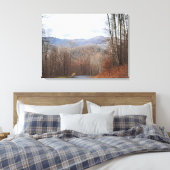 Fall in the Blue Ridge Mountains Canvas Afdruk (Insitu (Slaapkamer))