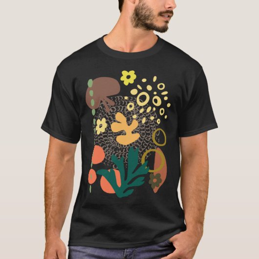 FALL INSPIRED Abstract COZY AUTUMN T-shirt (Voorkant)