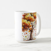 Fall Into Learning – Inspirational Autumn Koffiemok (Voorkant rechts)