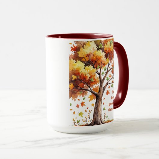 Fall Into Learning – Inspirational Autumn Mok (Voorkant rechts)