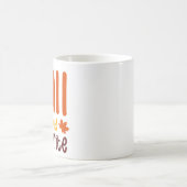 Fall Is My Favorite - Cozy Autumn Quote Design Koffiemok (Center)