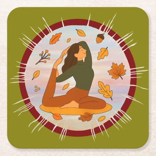 Fall Kartonnen Onderzetters (Voorkant)