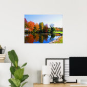 Fall-kleuren van New York poster voor fotografie (Thuiskantoor)