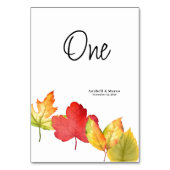 Fall laat de trouwkaart van de Schrift achter Kaart (Voorkant)