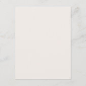 Fall Lake Wedding Details Watercolor Enclosure Informatiekaartje (Achterkant)