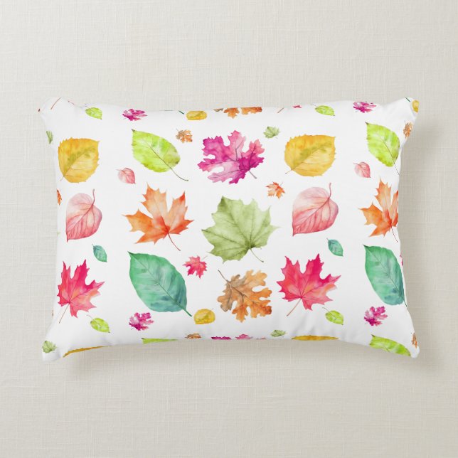 Fall Leaves Accent Kussen (Voorkant)
