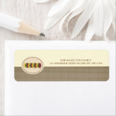 Fall Leaves Address Mailing Labels (Insitu)