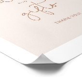 Fall leaves arch cards and gifts poster (Hoek)