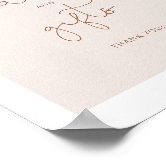 Fall leaves arch cards and gifts poster (Hoek)