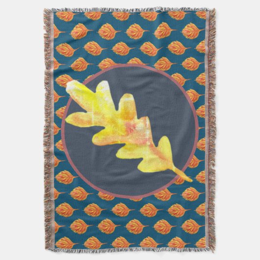 Fall Leaves Art Deken (Voorkant Verticaal)