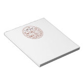 Fall Leaves Autumn Nature Notepad Notitieblok (Schuin)