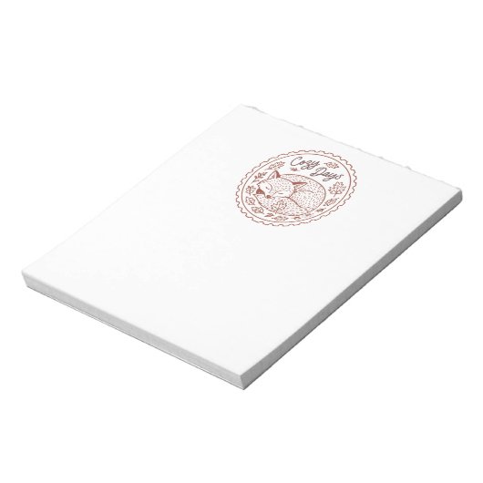 Fall Leaves Autumn Nature Notepad Notitieblok (Linkerzijde)