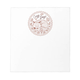 Fall Leaves Autumn Nature Notepad Notitieblok