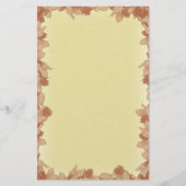 Fall Leaves Background Briefpapier (Voorkant)