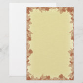 Fall Leaves Background Briefpapier (Voorkant / Achterkant)