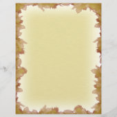 Fall Leaves Background Flyer (Achterkant)